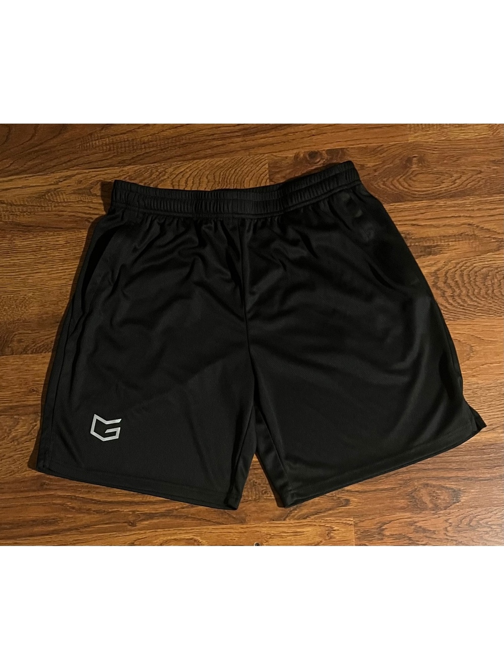 Black Athletic Shorts Size XL with Elastic Waistband